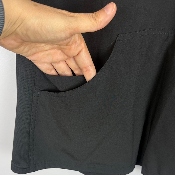 Scrubletics Black V-Neck Short Sleeve Scrub XL - Picture 5 of 10